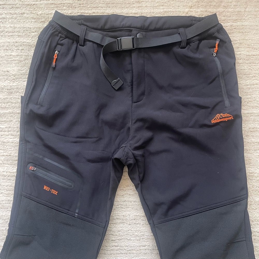 Outdoorsport Wei Tex Women’s XL  Waterproof, Windproof Fleece Pants NWOT